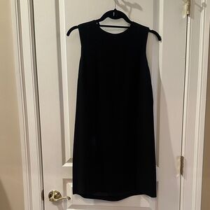 Anne Klein Elegant Black Sleeveless Mini Dress